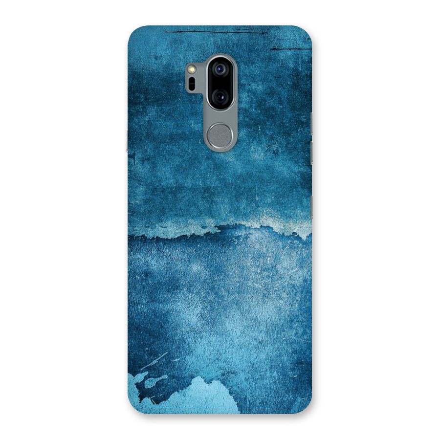 Blue Paint Wall Back Case for LG G7