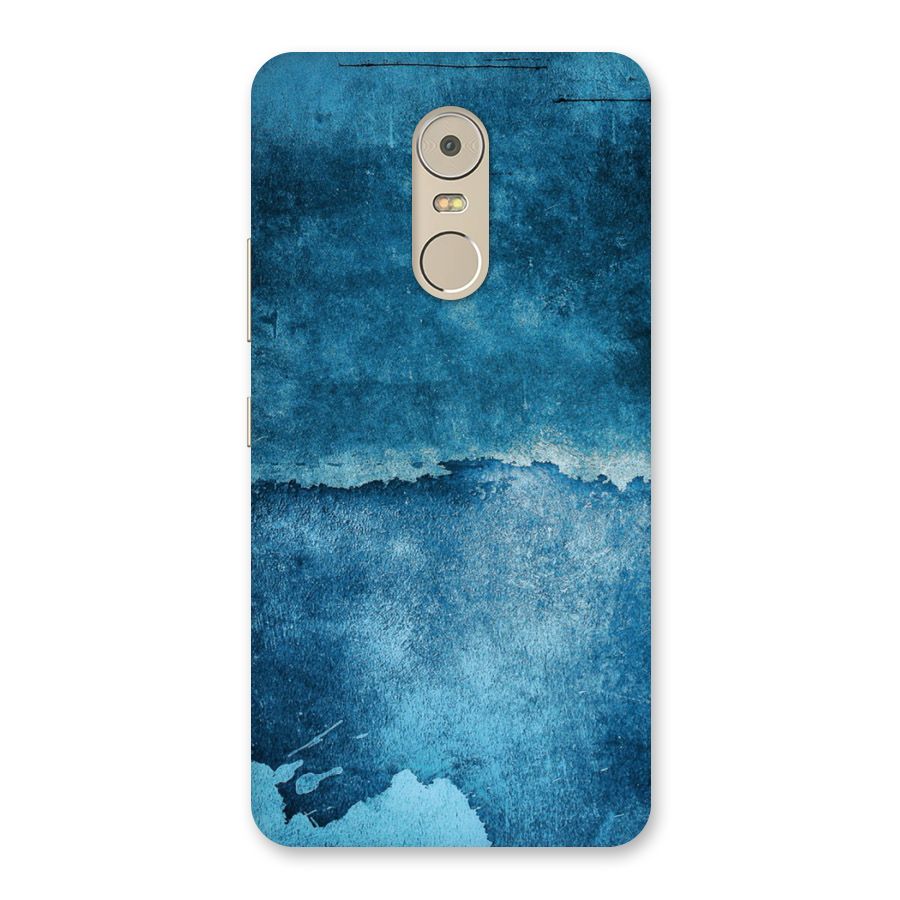 Blue Paint Wall Back Case for Lenovo K6 Note