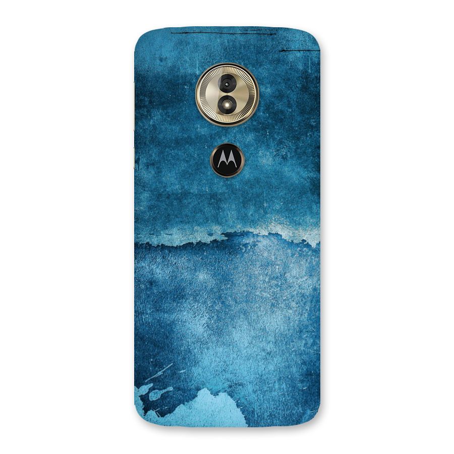 Blue Paint Wall Back Case for Moto G6 Play