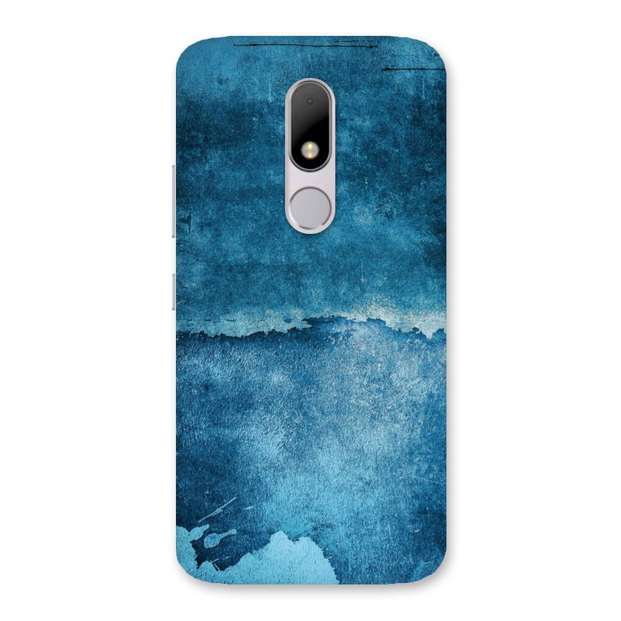 Blue Paint Wall Back Case for Moto M