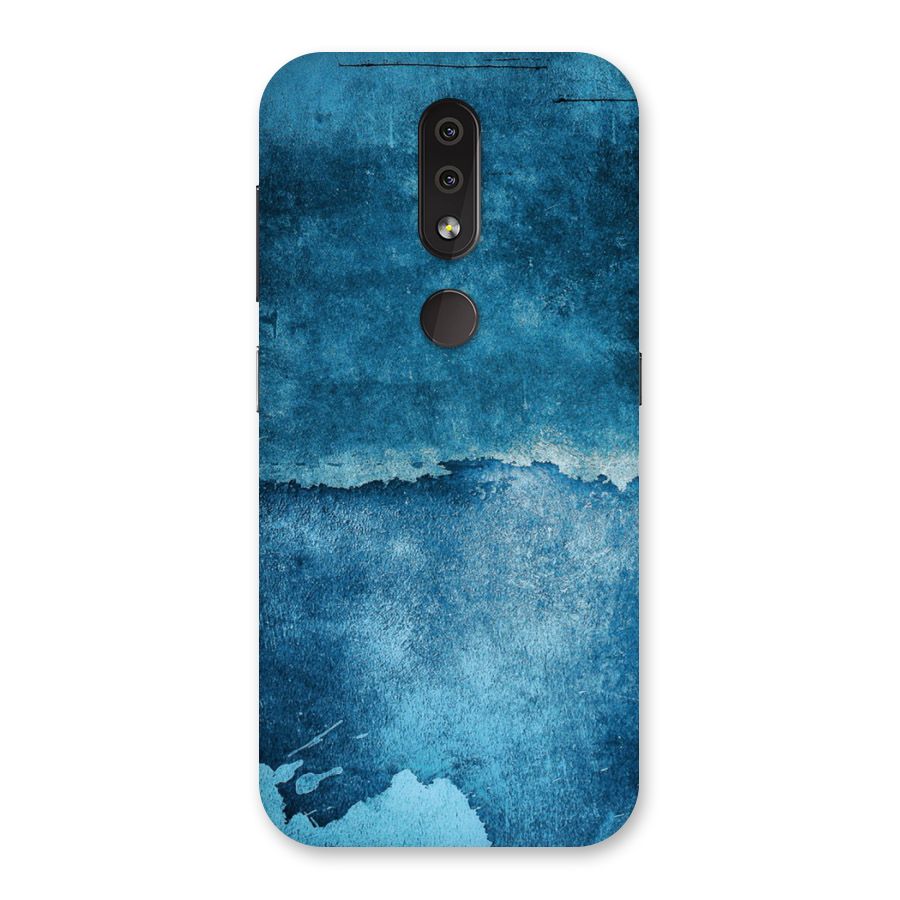 Blue Paint Wall Back Case for Nokia 4.2