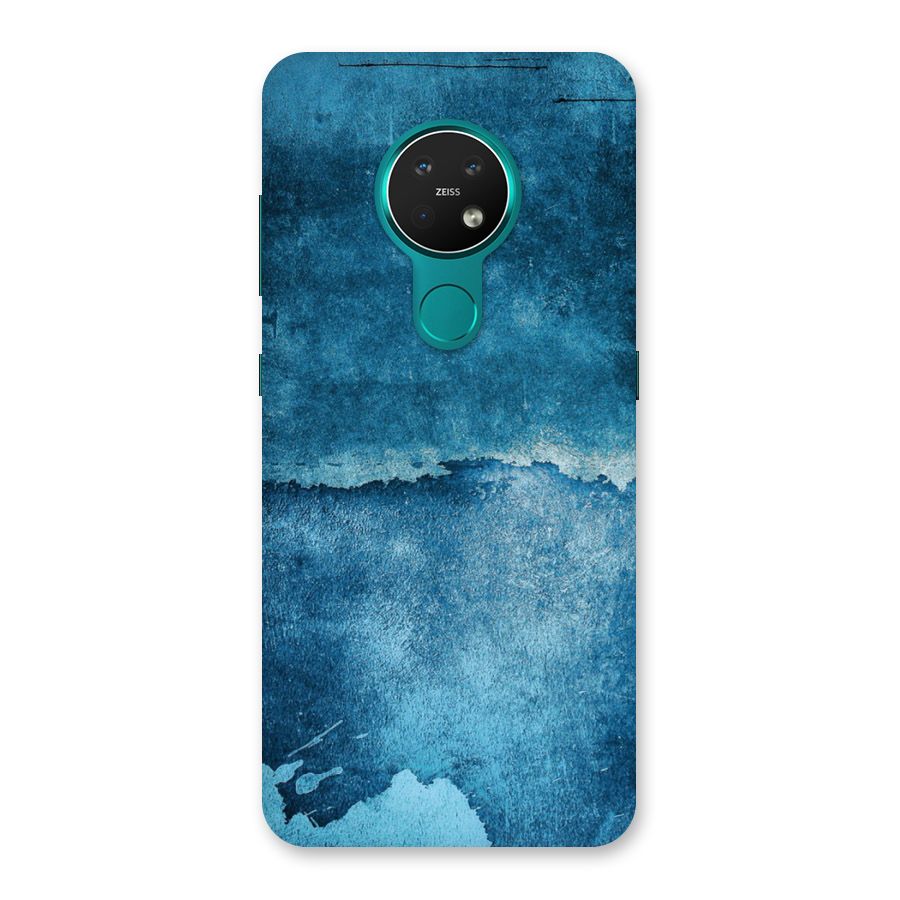 Blue Paint Wall Back Case for Nokia 7.2