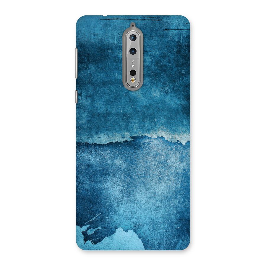Blue Paint Wall Back Case for Nokia 8