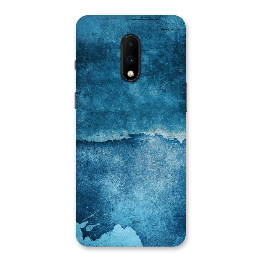 Blue Paint Wall Back Case for OnePlus 7