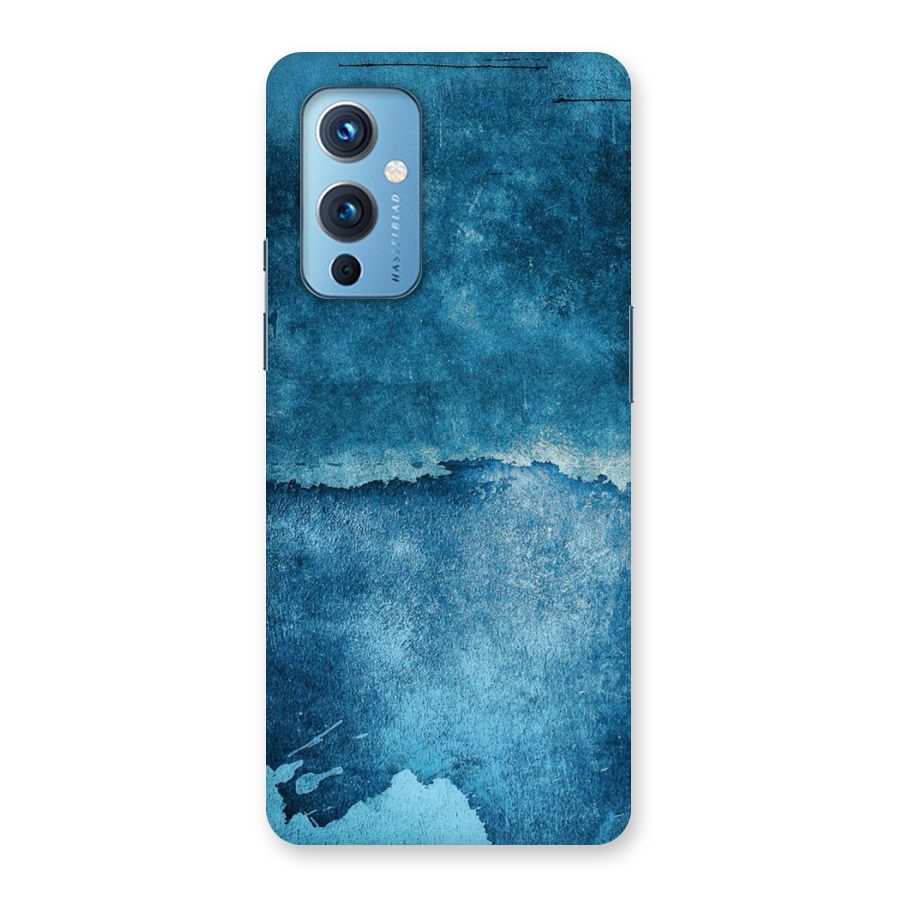Blue Paint Wall Back Case for OnePlus 9