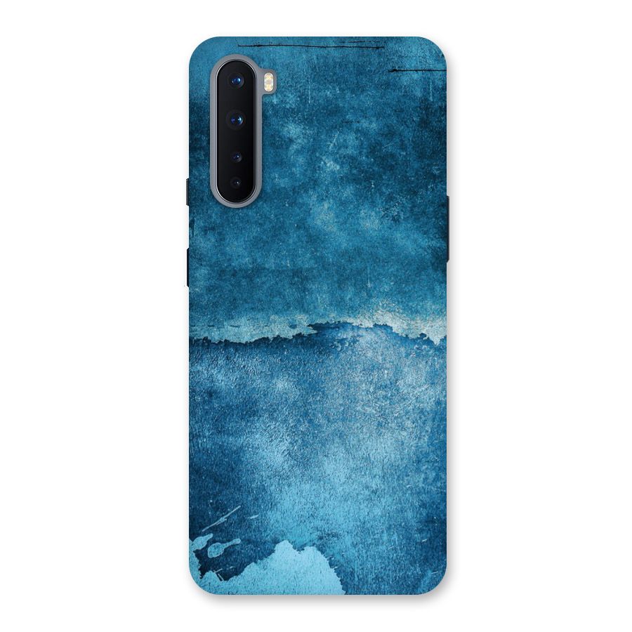 Blue Paint Wall Back Case for OnePlus Nord