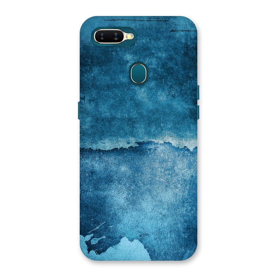 Blue Paint Wall Back Case for Oppo A11k