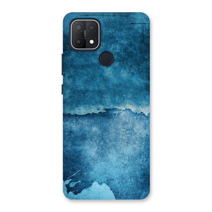 Blue Paint Wall Back Case for Oppo A15