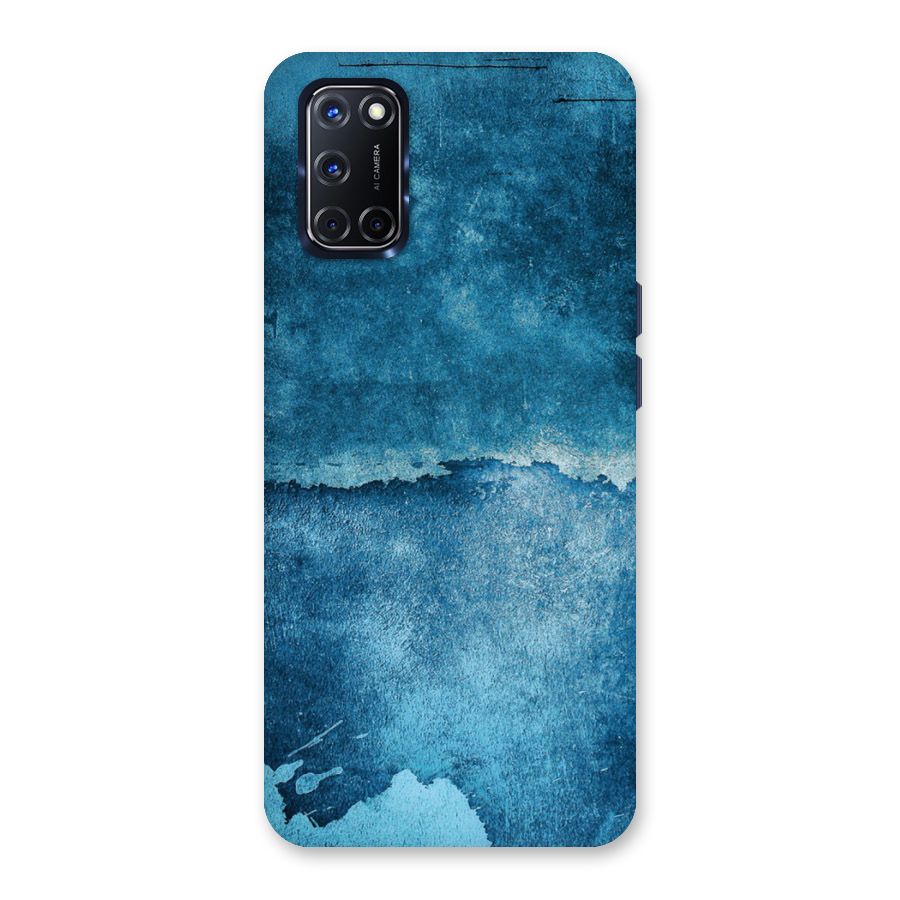 Blue Paint Wall Back Case for Oppo A52