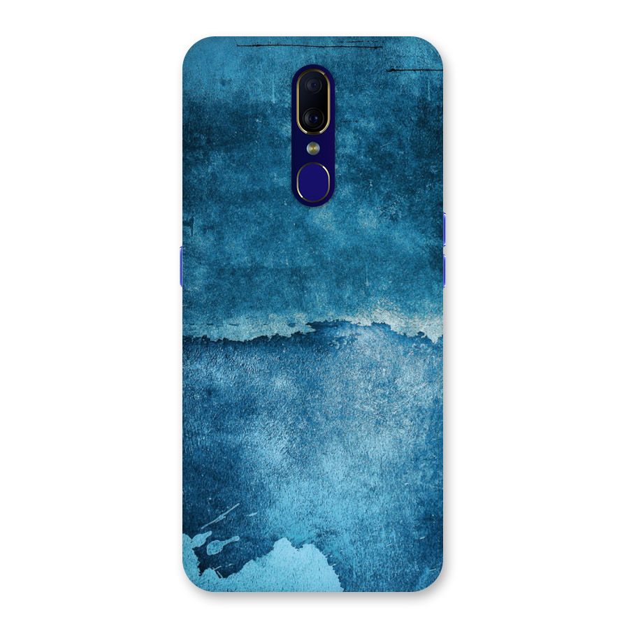 Blue Paint Wall Back Case for Oppo A9