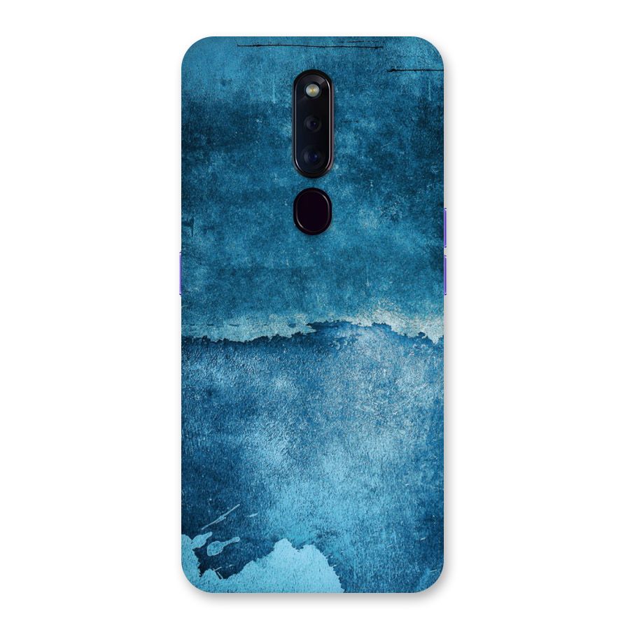 Blue Paint Wall Back Case for Oppo F11 Pro