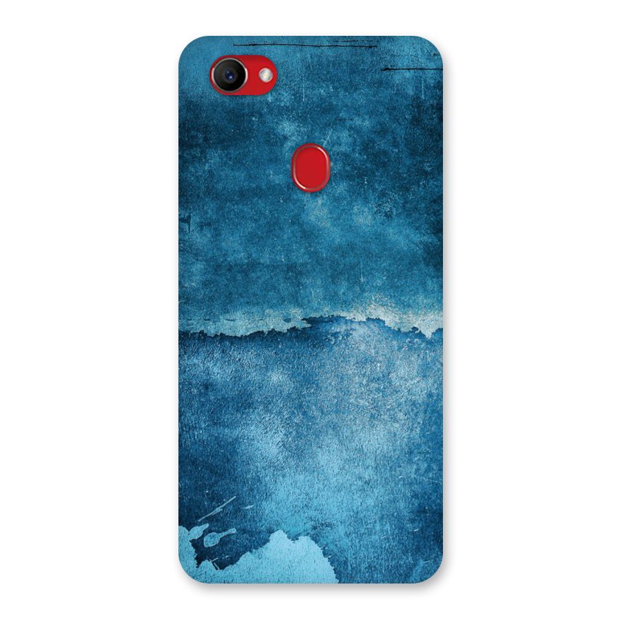 Blue Paint Wall Back Case for Oppo F7