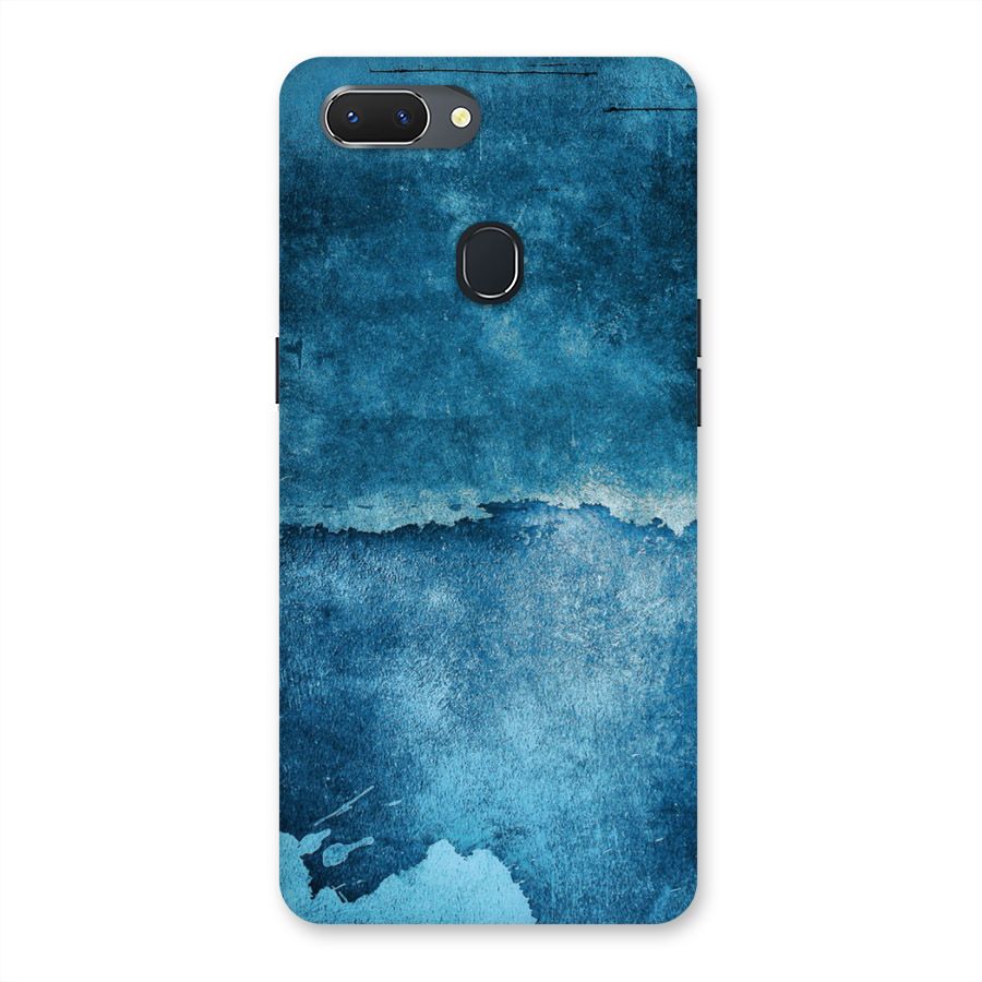 Blue Paint Wall Back Case for Oppo Realme 2