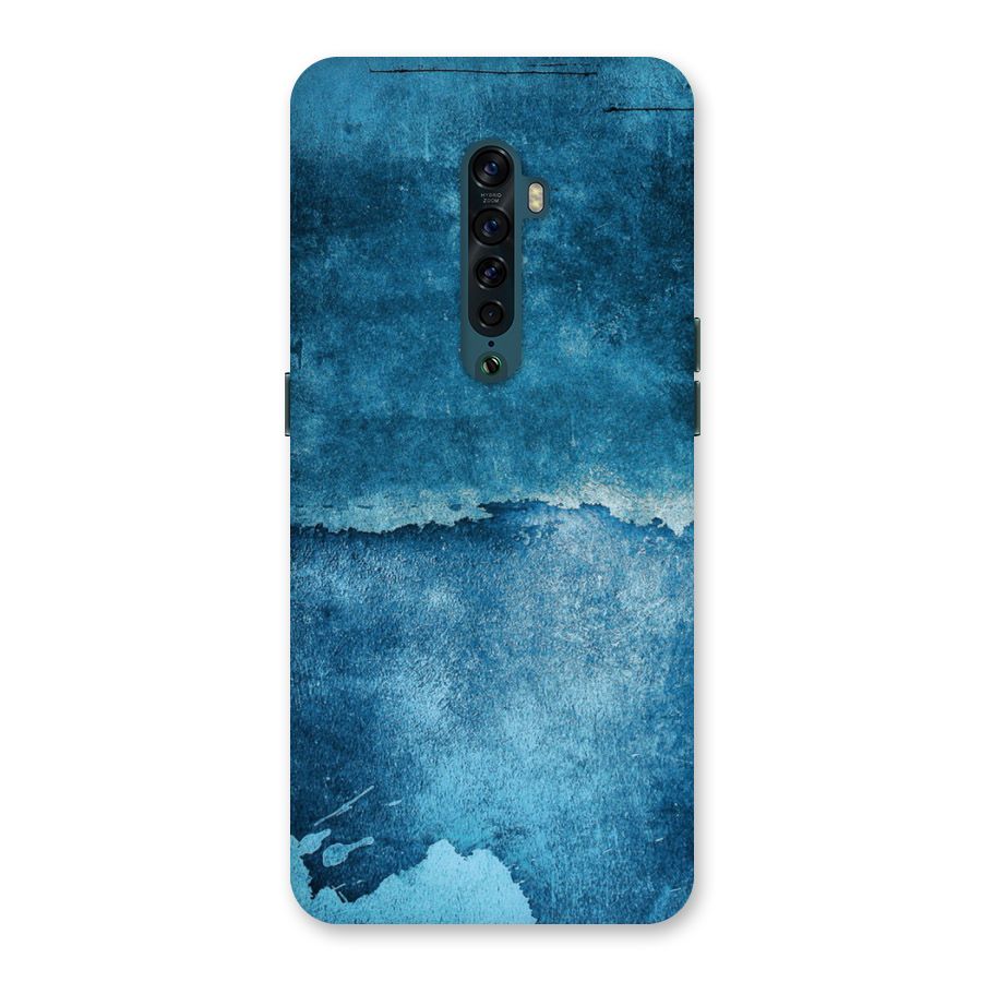 Blue Paint Wall Back Case for Oppo Reno2