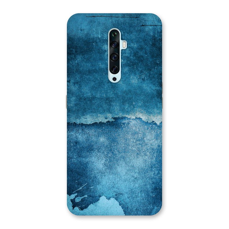 Blue Paint Wall Back Case for Oppo Reno2 Z