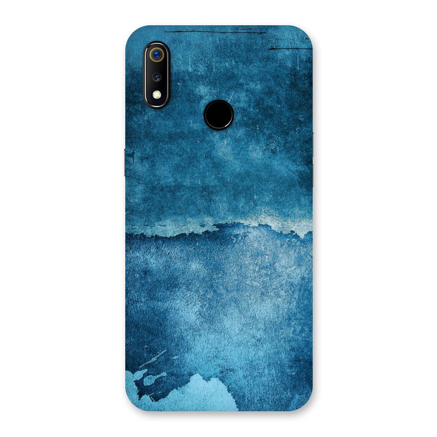 Blue Paint Wall Back Case for Realme 3