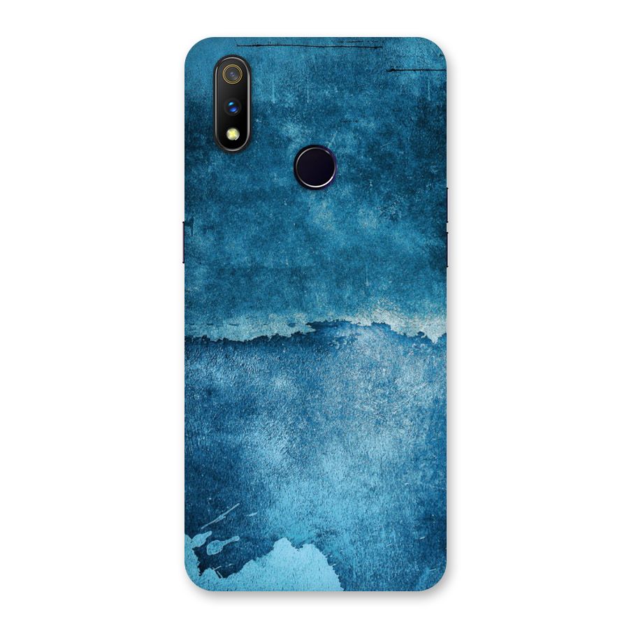 Blue Paint Wall Back Case for Realme 3 Pro