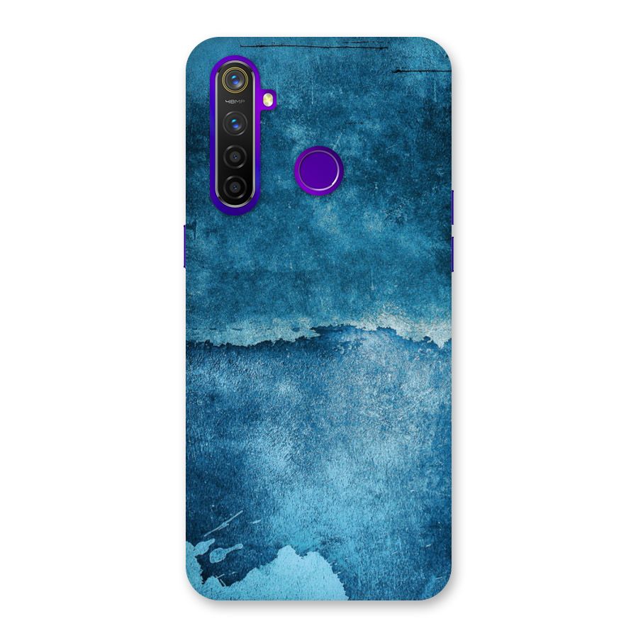 Blue Paint Wall Back Case for Realme 5 Pro