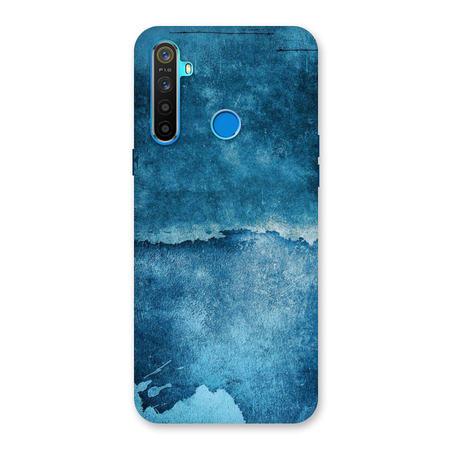 Blue Paint Wall Back Case for Realme 5s