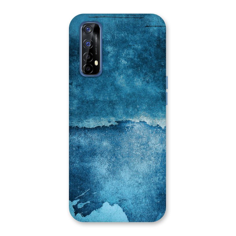 Blue Paint Wall Back Case for Realme 7