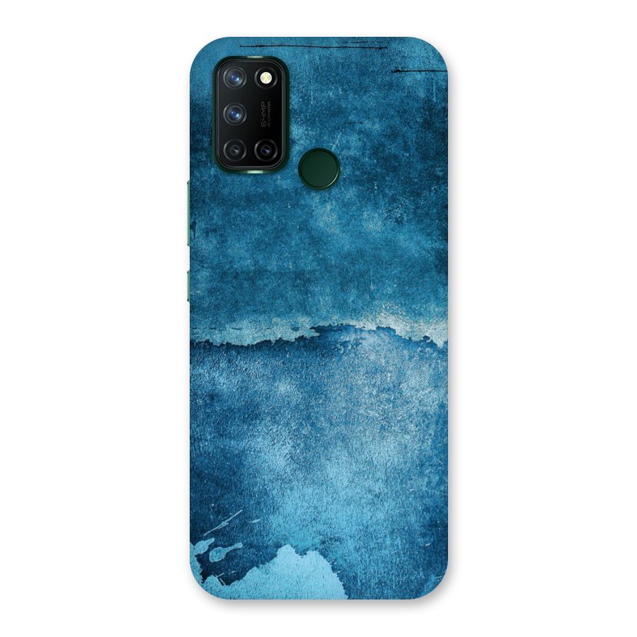 Blue Paint Wall Back Case for Realme 7i