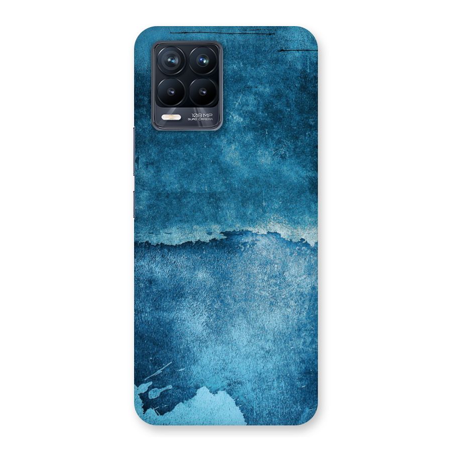 Blue Paint Wall Back Case for Realme 8 Pro