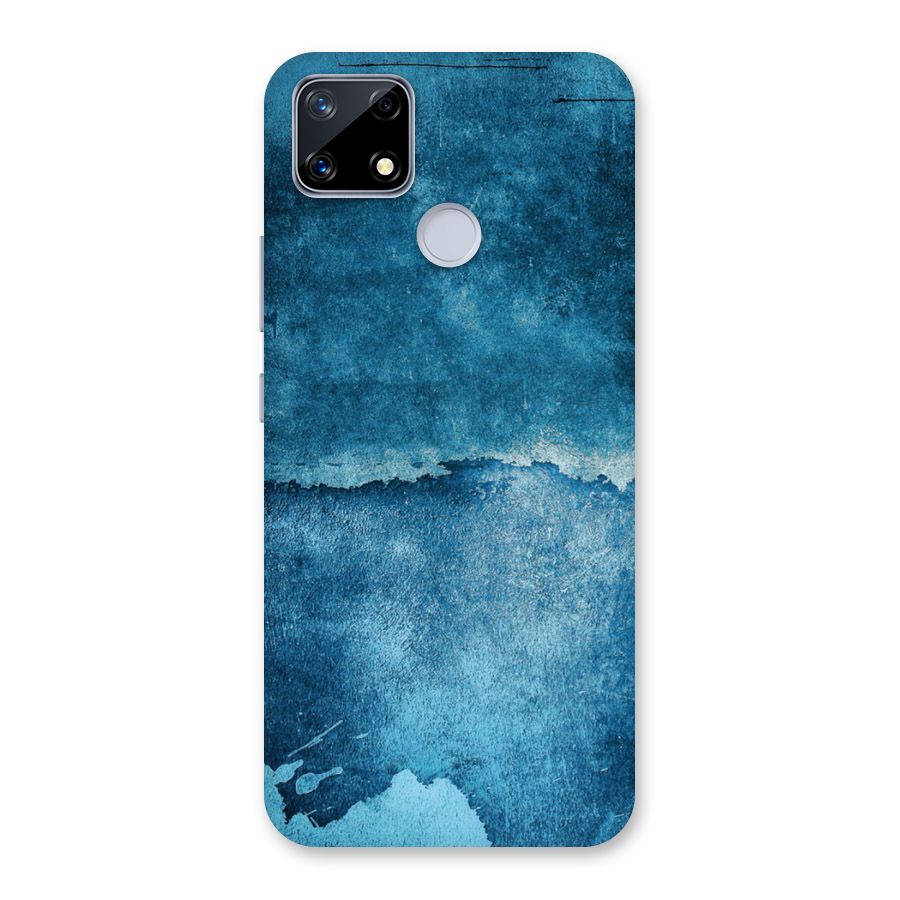 Blue Paint Wall Back Case for Realme Narzo 20