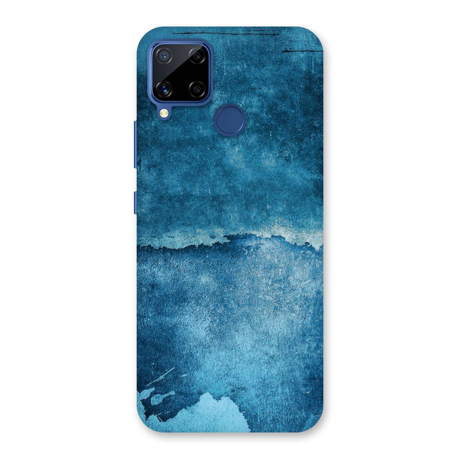 Blue Paint Wall Back Case for Realme Narzo 30A