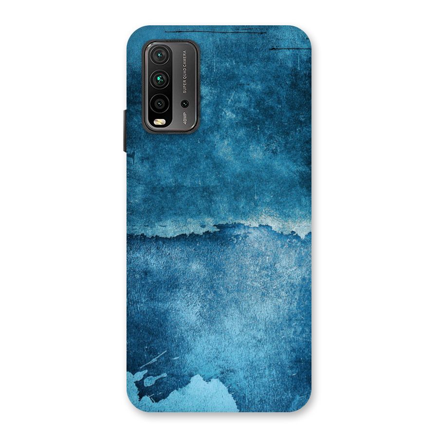 Blue Paint Wall Back Case for Redmi 9 Power