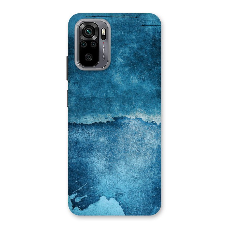 Blue Paint Wall Back Case for Redmi Note 10
