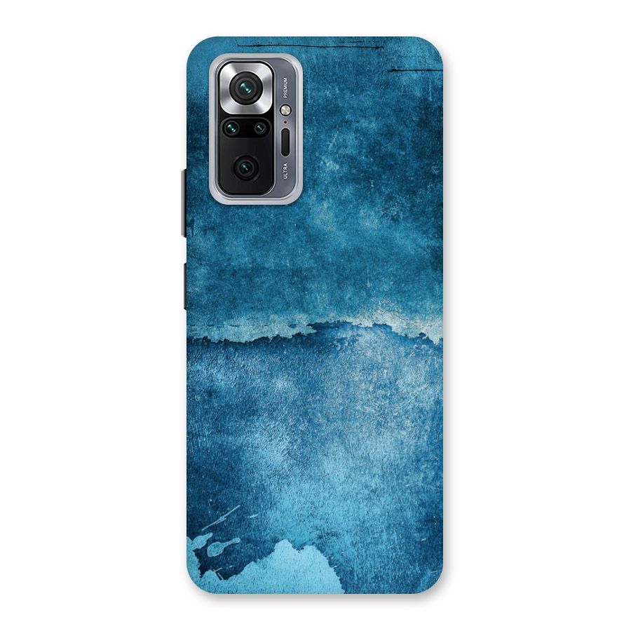 Blue Paint Wall Back Case for Redmi Note 10 Pro Max