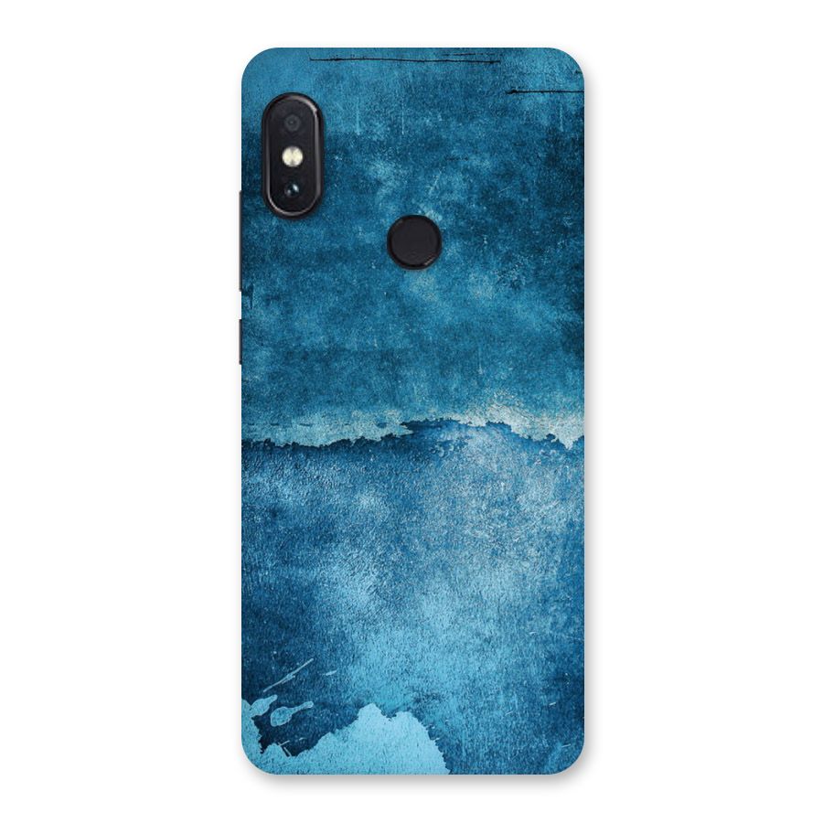 Blue Paint Wall Back Case for Redmi Note 5 Pro