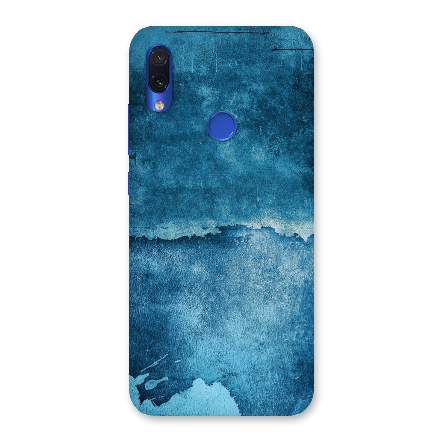 Blue Paint Wall Back Case for Redmi Note 7