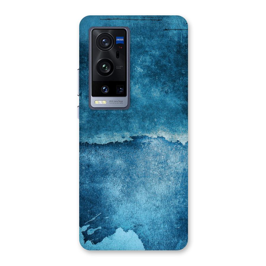 Blue Paint Wall Back Case for Vivo X60 Pro Plus