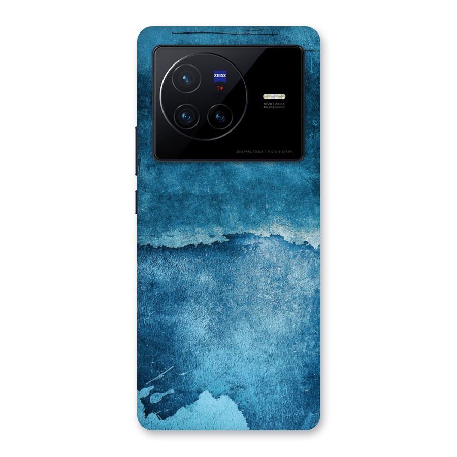 Blue Paint Wall Back Case for Vivo X80