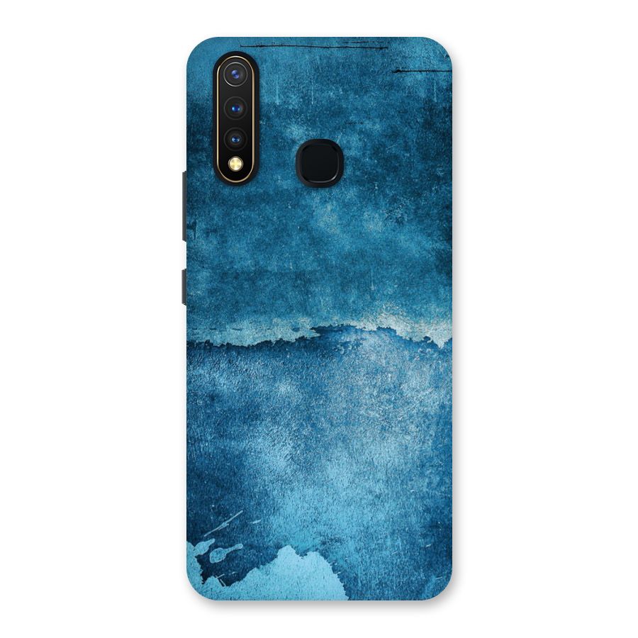 Blue Paint Wall Back Case for Vivo Y19