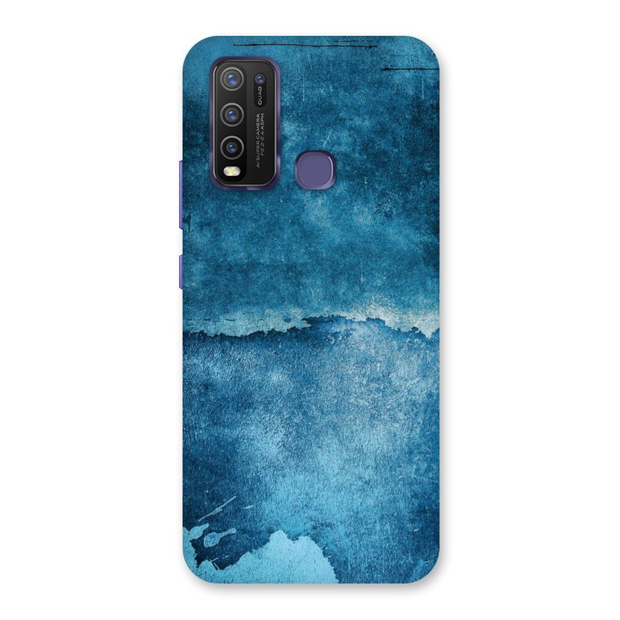 Blue Paint Wall Back Case for Vivo Y30