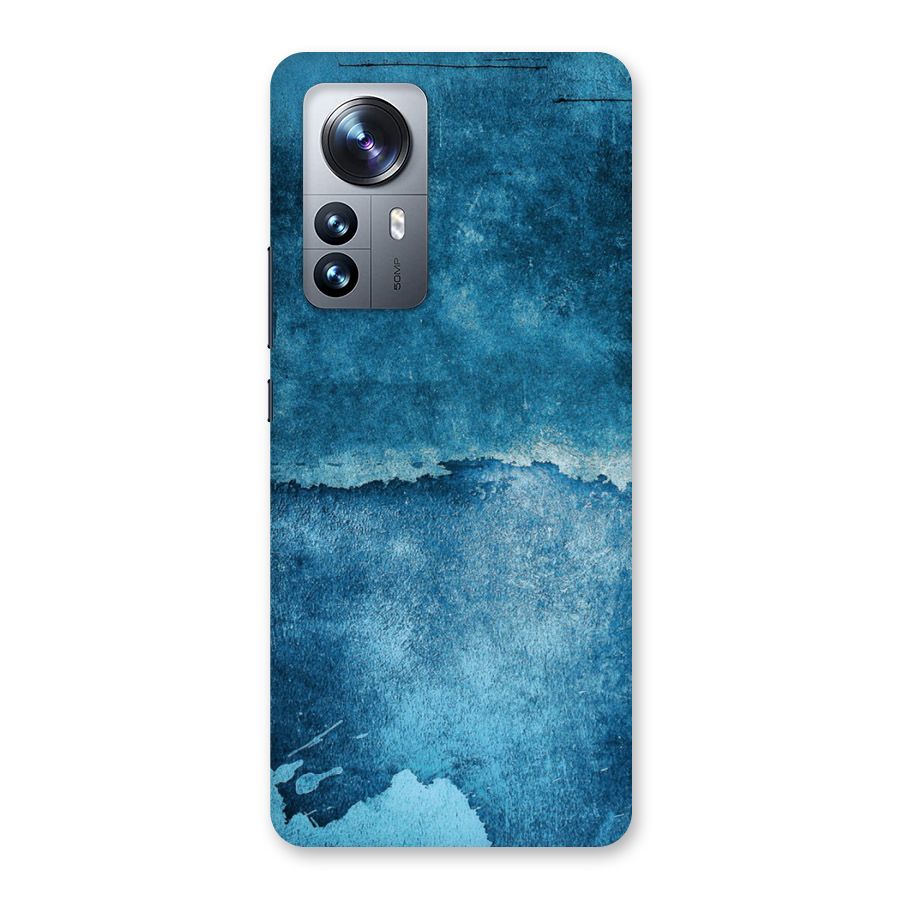 Blue Paint Wall Back Case for Xiaomi 12 Pro