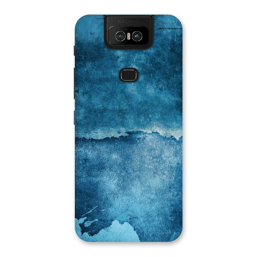 Blue Paint Wall Back Case for Zenfone 6z