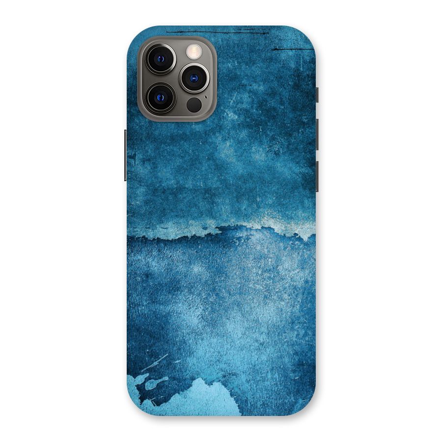 Blue Paint Wall Back Case for iPhone 12 Pro