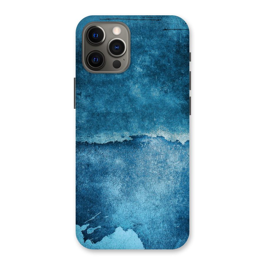 Blue Paint Wall Back Case for iPhone 12 Pro Max
