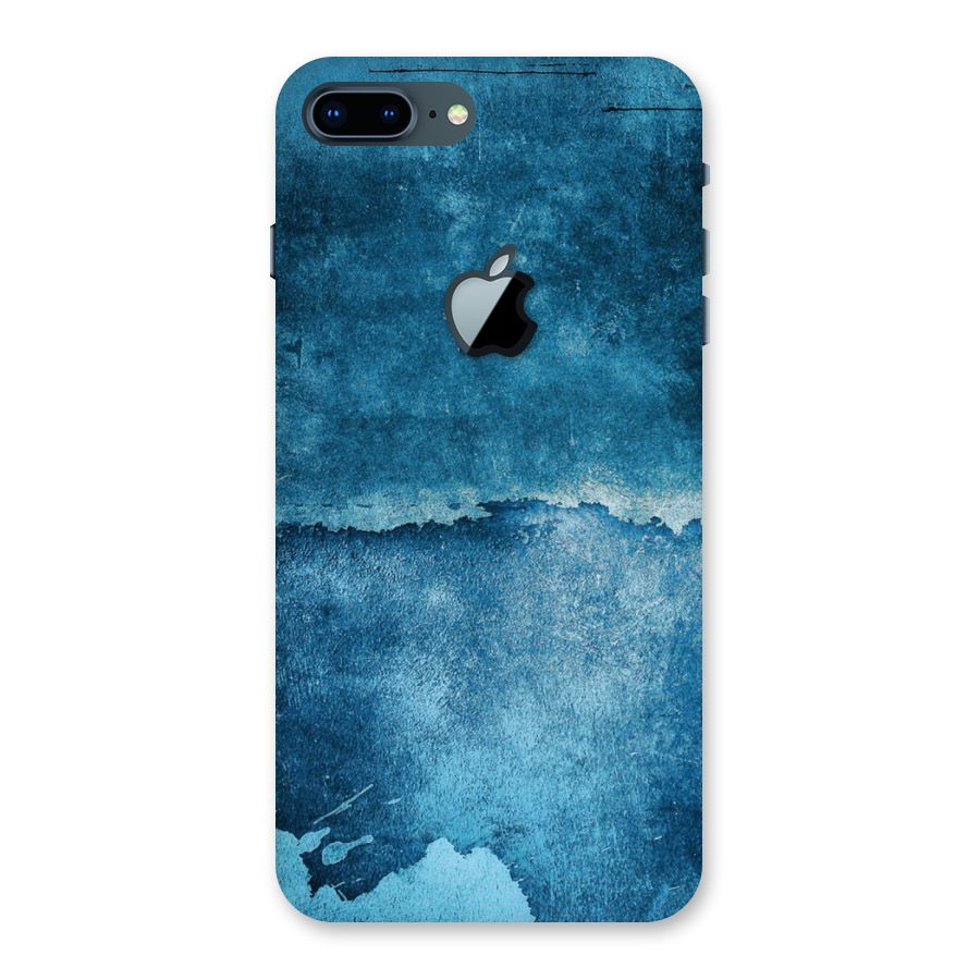 Blue Paint Wall Back Case for iPhone 7 Plus Apple Cut