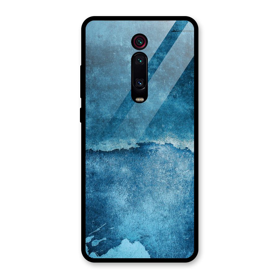 Blue Paint Wall Glass Back Case for Redmi K20