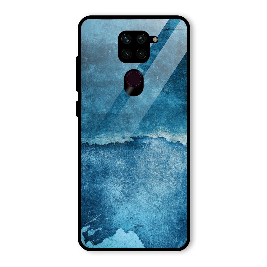 Blue Paint Wall Glass Back Case for Redmi Note 9