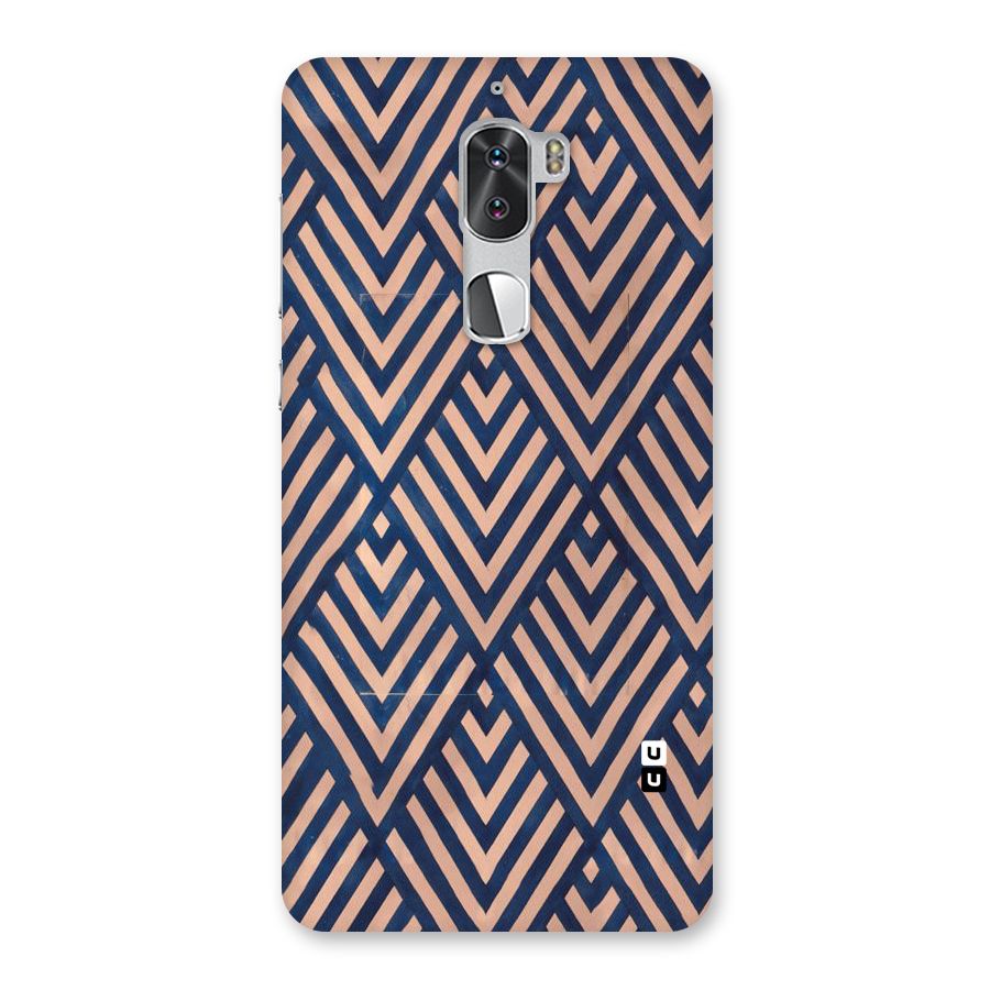 Blue Peach Back Case for Coolpad Cool 1