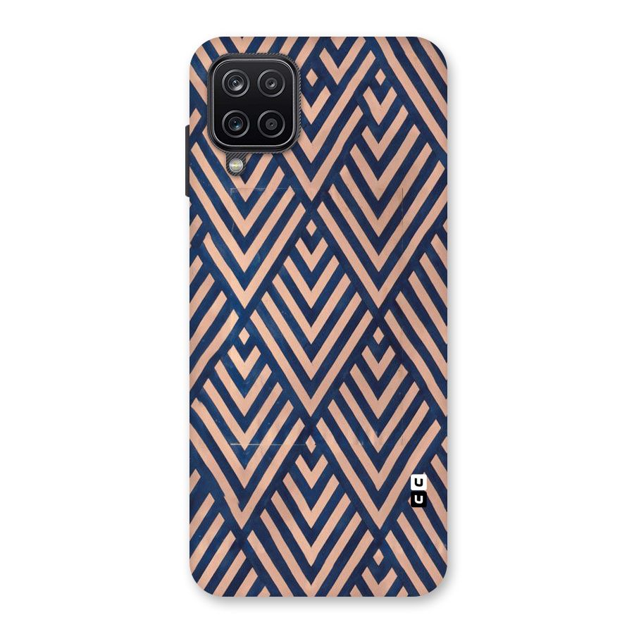 Blue Peach Back Case for Galaxy A12