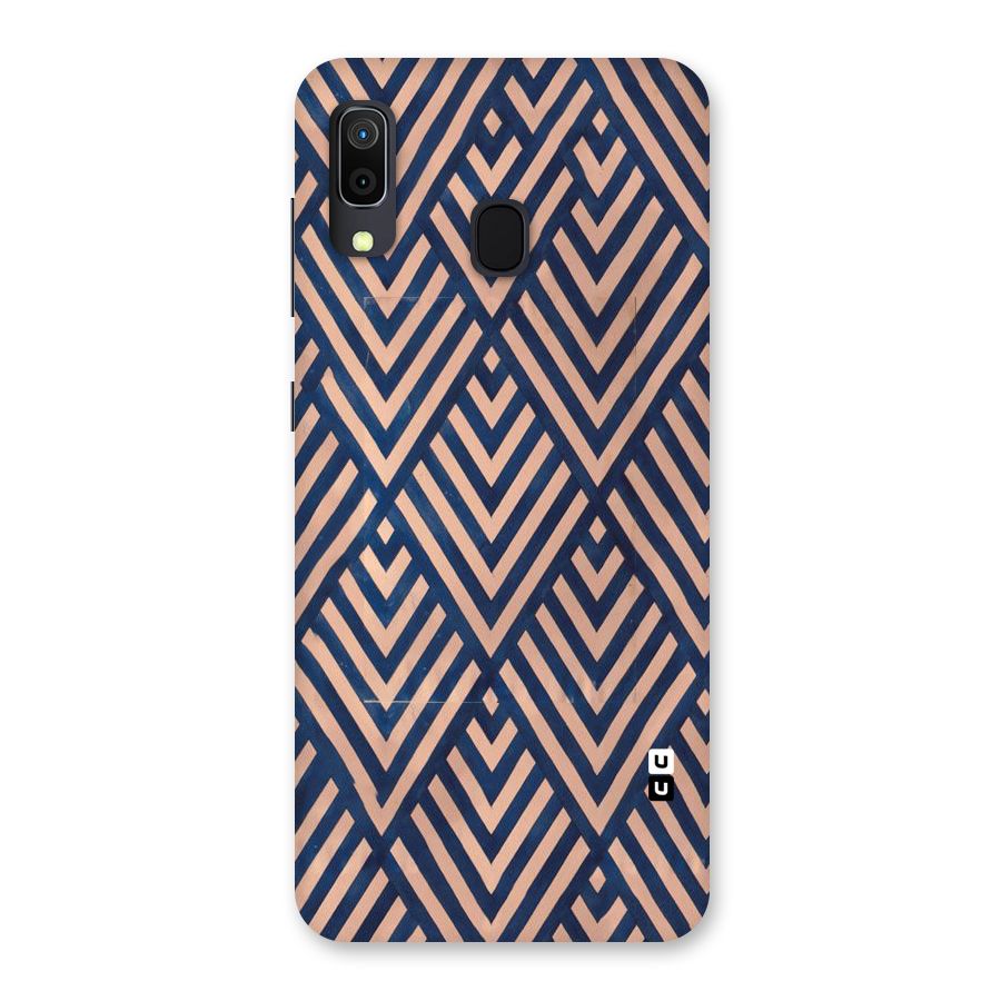 Blue Peach Back Case for Galaxy A30