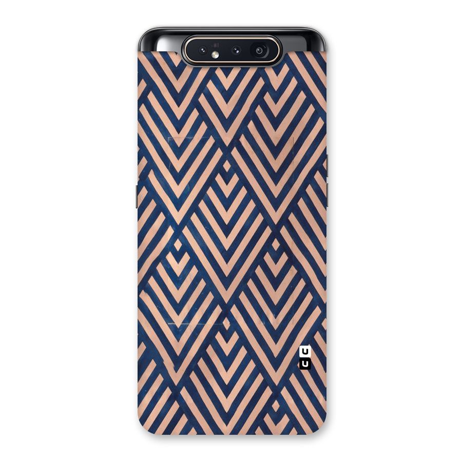 Blue Peach Back Case for Galaxy A80