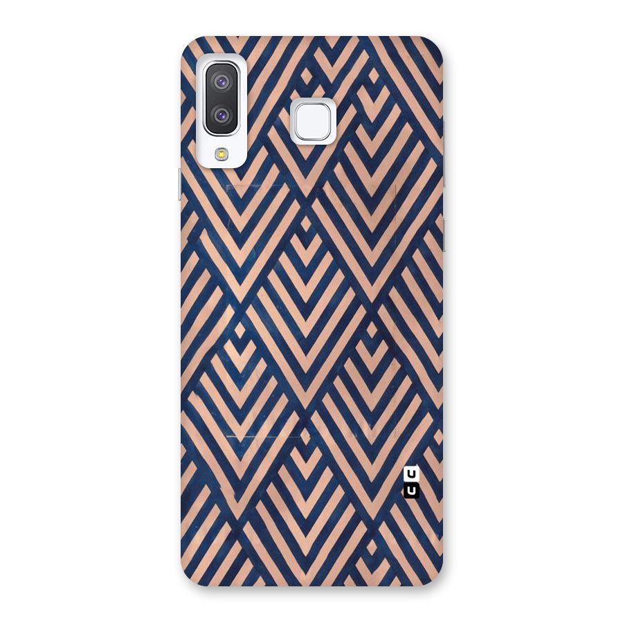 Blue Peach Back Case for Galaxy A8 Star