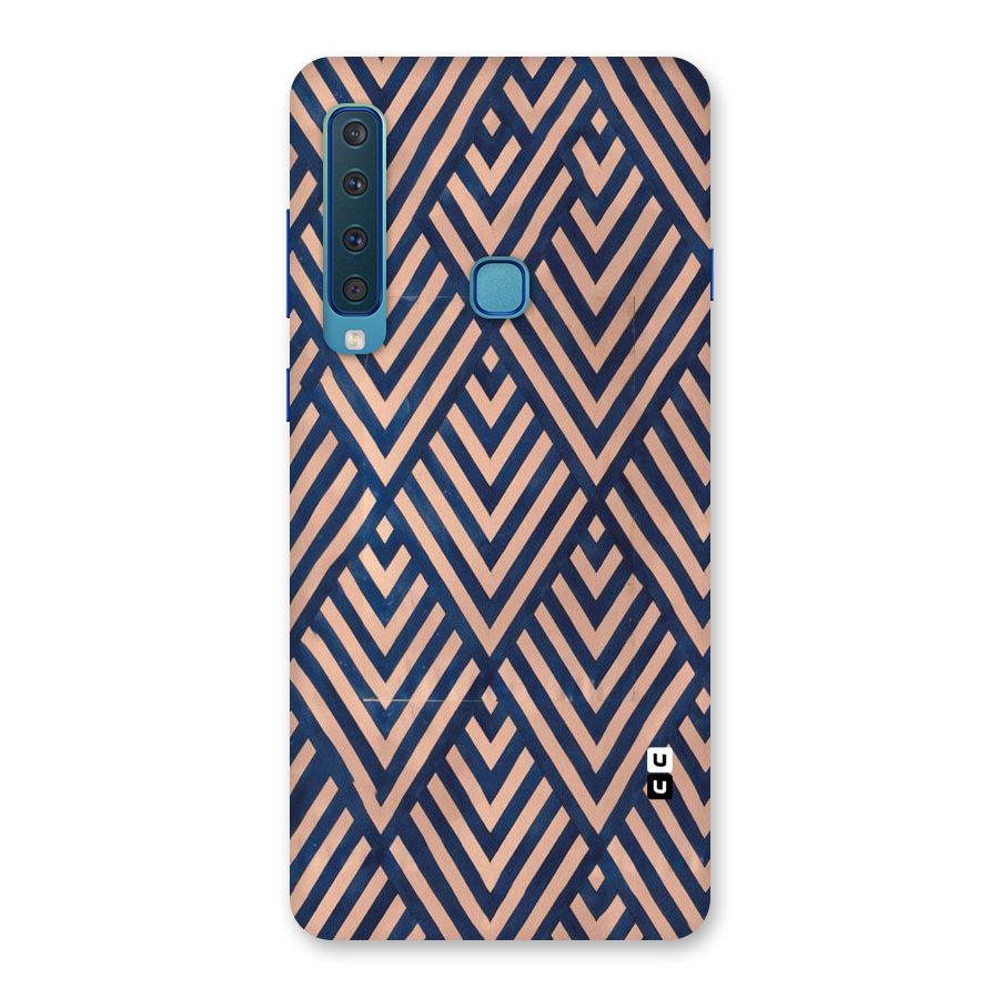Blue Peach Back Case for Galaxy A9 (2018)